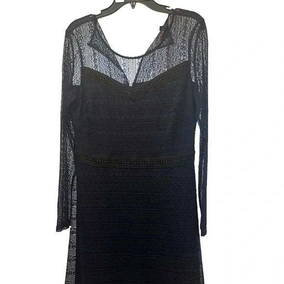 ladies light blue dress Light Blue Crochet Belclaire Dress